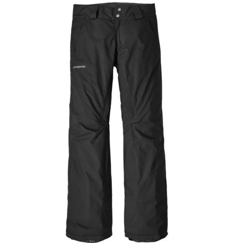 PATAGONIA SNOWBELLE BLACK STRETCH SHELL SNOW PANTS WOMEN'S Size-M